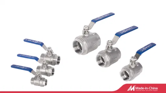 2PC Stainless Steel Ball Valve for Mainline Clog